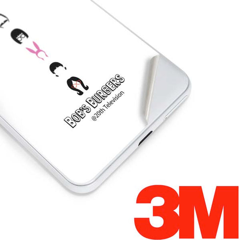 Bobs Burgers Silhouette Google Pixel 3 Skin